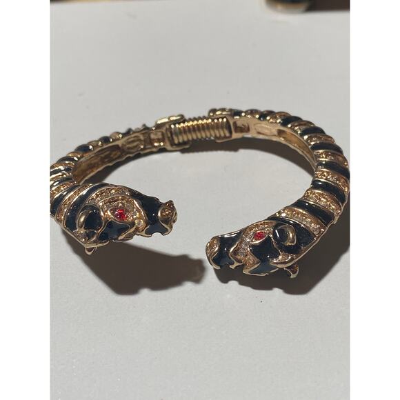 Vintage Kenneth Lane Clamper Bracelet - Picture 3 of 4